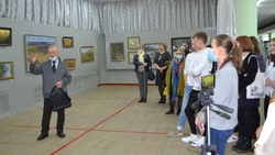 Выставка «Губкинский край в работах художников» открылась в городском краеведческом музее