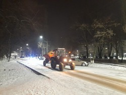 Михаил Лобазнов сообщил о работах по уборке снега на территории Губкинского горокруга 