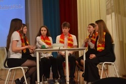 Юные губкинцы приняли участие в брейн-ринге на тему «Молодёжь и выборы»