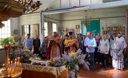 Праздничное богослужение в честь Святого Николая Чудотворца прошло в селе Коньшино 