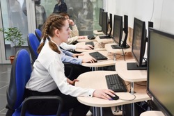 Учащиеся десятых классов Белгородской области приступили к изучению курса «Практическая информатика»