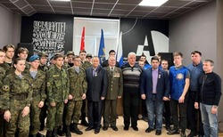 Губкинские депутаты приняли участие в открытии Всероссийского месячника оборонно-массовой работы