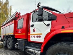 Трансформаторная подстанция загорелась в районе села Бобровы Дворы Губкинского горокруга 