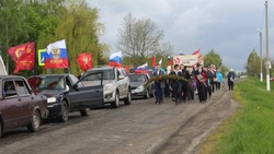 Жители села Чуево присоединились к акции «Бессмертный полк» 