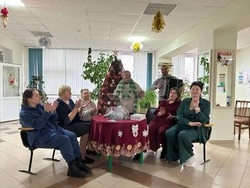 Мелавские культработники организовали праздничную программу «Новогоднее настроение»