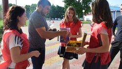 Социальная акция «Меняю сигарету на конфету» прошла в Скородном