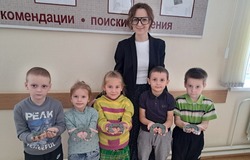 Маленькие жители села Сапрыкино губкинской территории посетили местный Дом культуры