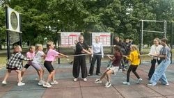 Троицкая детвора приняла участие в спортивно-игровой программе «Летние игры чемпионов»