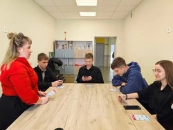 Беседа «Как опасен гололёд» прошла в ЦКР села Сергиевка губкинской территории 