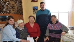 Жительница хутора Муравка Евдокия Николаевна Чуева отметила 94-й день рождения