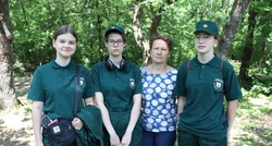 Команда школьников из села Вислая Дубрава стала призёром областного слёта юных лесоводов