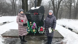 Память погибших почтили в Троицком Губкинского округа