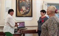 Жители села Богословка губкинской территории посетили познавательный час «Ордена и медали»