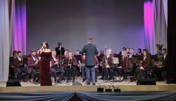 Концерт оркестра духовых инструментов Белгородской филармонии прошёл в посёлке Троицкий