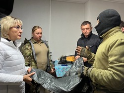 Губкинцы вновь передали гуманитарную помощь для участников СВО 
