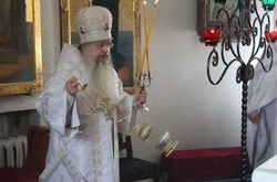 Епископ Авель возглавил Божественную литургию в Троицком