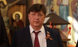 Председатель Белгородской областной Думы Юрий Клепиков поздравил с Днём Победы 