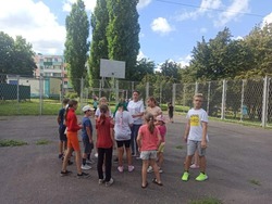 Сотрудники Троицкого ЦКР провели программу в рамках проекта «Игры нашего двора»