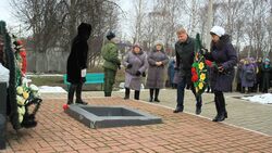 Жители Троицкого отметили памятную дату освобождения Губкинского района