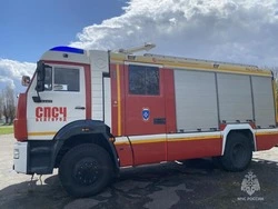 9 огнеборцев ликвидировали пожар в Истобном