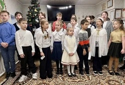 Юные прихожане Теплоколодезянского храма стали участниками рождественского праздника