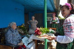 Жительница Богословской территории Мария Сапрыкина отметила 90-летний юбилей