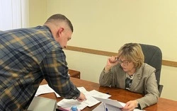 Галина Колесникова провела очередной приём губкинцев
