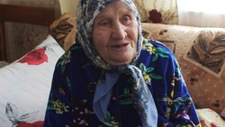 Жительница села Толстое отметила 90-летний юбилей
