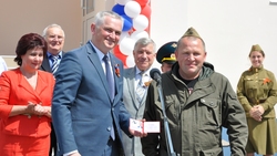 Церемония открытия Центра патриотического воспитания «За Родину» прошла в Губкине