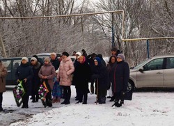 Жители села Юрьевка отметили годовщину освобождения Губкинского района 