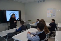 Юные жители села Сергиевка губкинской территории вспомнили правила пожарной безопасности 