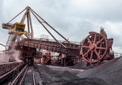Богатырь с запасом мощности. На комбинате работает производительный роторный заборщик