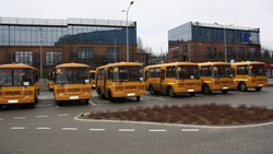 Школы Белгородской области получили 48 новых автобусов