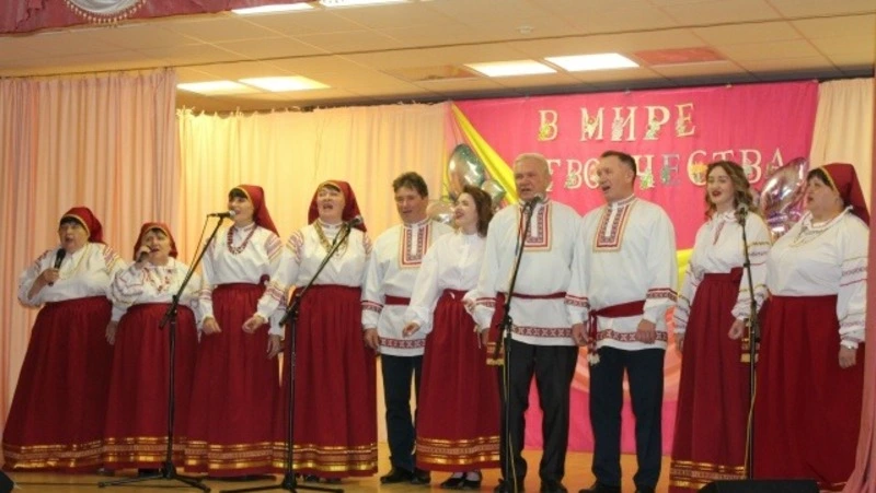Творческий отчёт коллективов художественной самодеятельности прошёл в ЦКР села Чуево