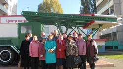 Никаноровские ветераны посетили Центр патриотического воспитания «За Родину» в Губкине