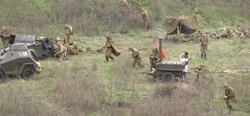 Масштабная военно-историческая реконструкция боя «Победный май» прошла в Губкине