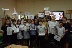 Юные жители села Сергиевка губкинской территории отметили День славянской письменности 