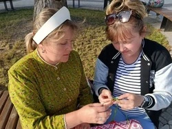 Губкинские ремесленники продолжают мастер-классы для ребят
