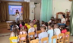 Троицкие библиотекари губкинской территории провели программу «Музыкальный мир мультсказок»