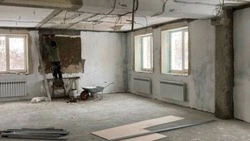 Капитальный ремонт модельной библиотеки-филиала №5 продолжился в Губкине 