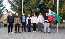 Программа «Флаг земли родной» прошла в селе Коньшино губкинской территории 
