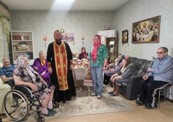 Праздник Светлой Пасхи прошёл в Отделении милосердия Губкинского горокруга