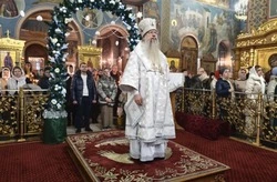Епископ Губкинский и Грайворонский Авель возглавил праздничное богослужение в Губкине