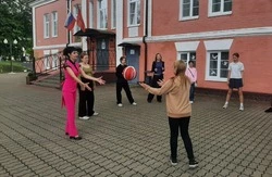 Юные жители села Богословка приняли участие в программе «Путешествие в замок спорта»