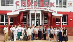 Губкинские пенсионеры посетили Белгород 