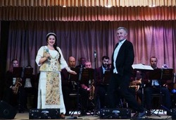 Артисты Белгородской филармонии посетили Аверино губкинской территории