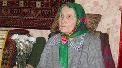 Труженица тыла Александра Григорьевна Лубышева из села Кладовое отметила 95-летие