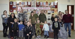 Программа «Папа и я - Богатырская семья» прошла в ЦКР села Скородное губкинской территории 