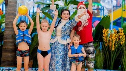Около 10 тысяч человек посетили аквапарк «Лазурный» за время новогодних каникул